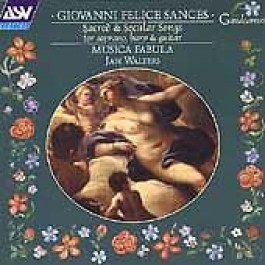 Musica Fabula Sances Sacred & Secular Songs CD
