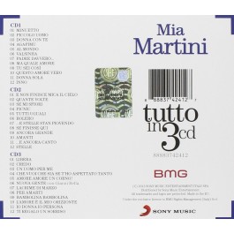 Mia Martini Tuto In CD3