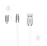 Usb Kabel Ldnio Lc84, Iphone 5/micro, 1M White CABLE