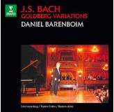 Daniel Barenboim Bach Goldberg Variations CD